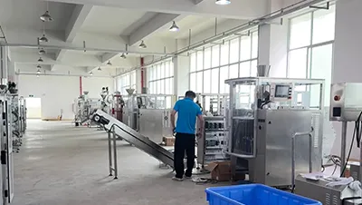 Vertical fill seal machine workshop