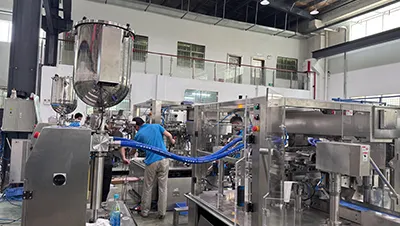 Premade pouch packaging machine workshop