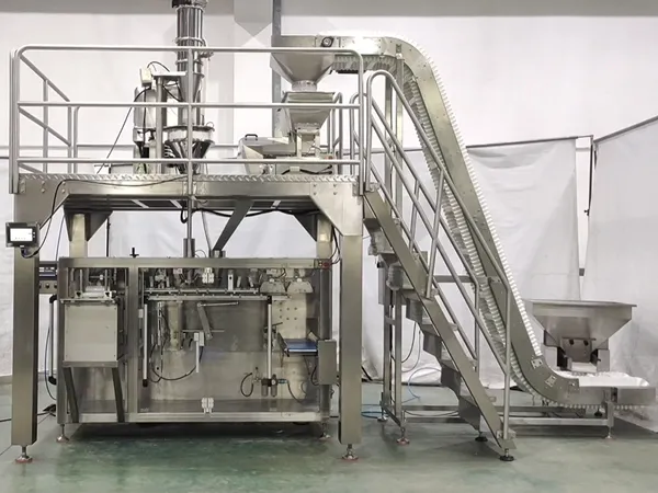 Horizontal Premade Pouch Packaging Machine for Powders