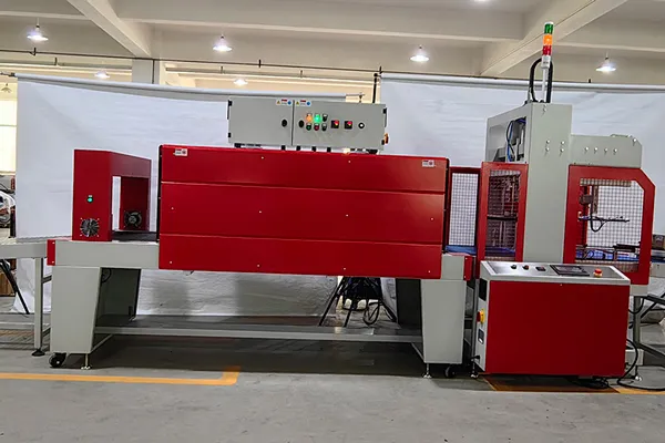 Automatic Shrink Wrapping Machine with Sleeve Sealer