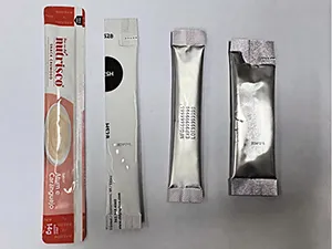 Vertical Form Fill Seal Machine for Irregular Shaped Stick Packs