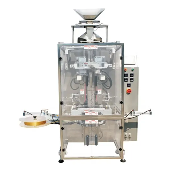 Vertical Form Fill Seal Machine for Quad Seal Bags